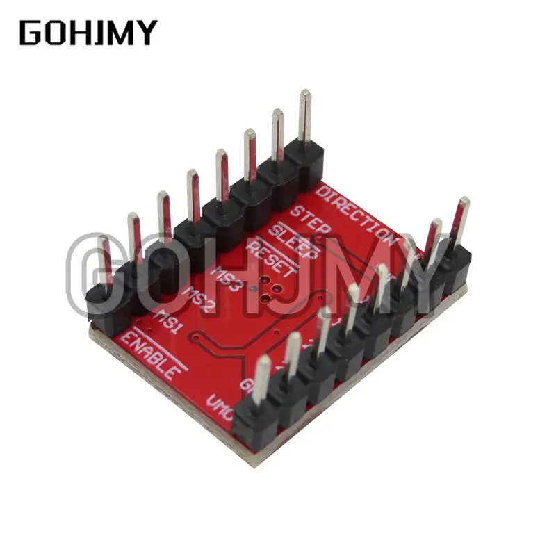 Steptick-ステッピングモーターA4988,Drv8825,ヒートシンクモーター,reprapランプ1.4 1.5 1.6 mks GENV1.4ボード,3Dプリンターパーツ