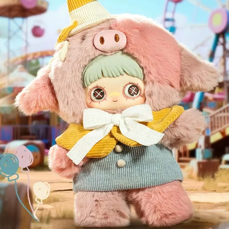 

Maymei Park Ruins Series Large Vinyl Plush Toy 400% Blind Box Table Decor Collectible Gift for Girls Trendy Soft Stuffed Animal