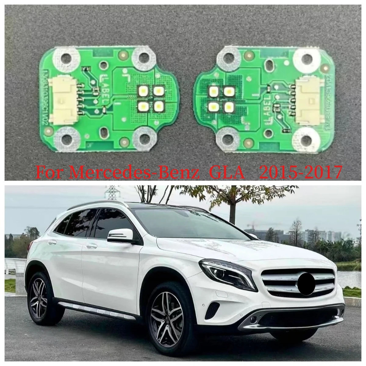

New White Light Source Ballast Circuit Board Chips For Mercedes-Benz GLA 2015-2017 Headlight Car Replacement Accessories