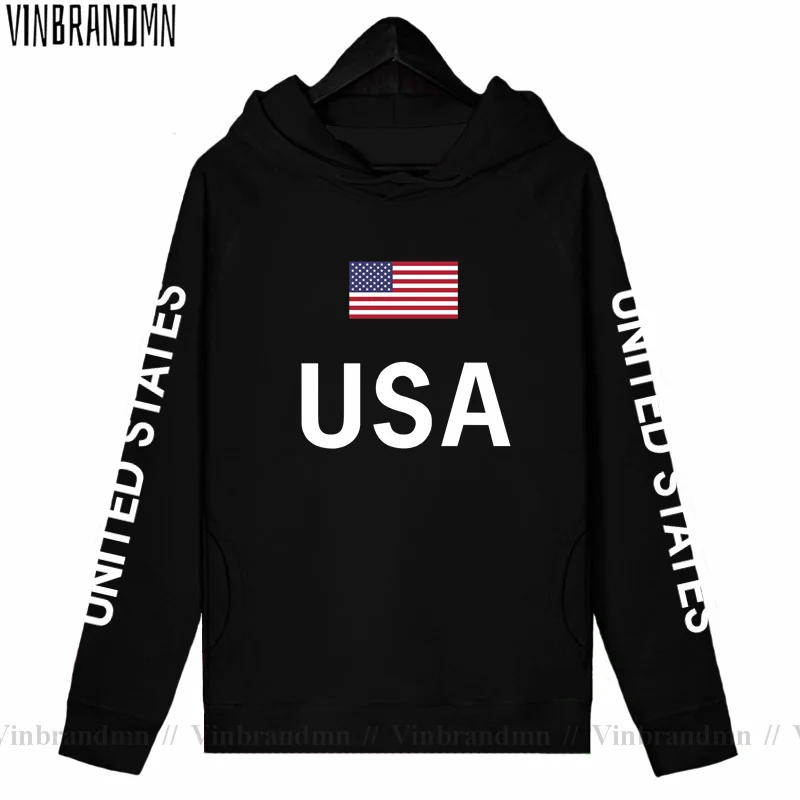 

USA United States of America Hoodies Mens Sweatshirt Newest Fashion Hip Hop Streetwear American Jerseys Tracksuit Nation Flag US