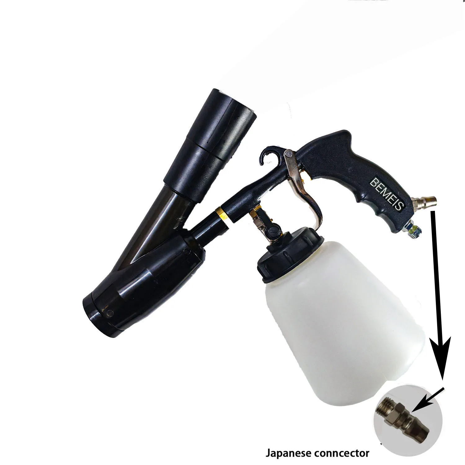 Tornado Luchtregelaar Lagerbuis Duurzaam Zwart Tornador Gun Combo Vacuümadapter 2IN1 (1 Hele pistool)