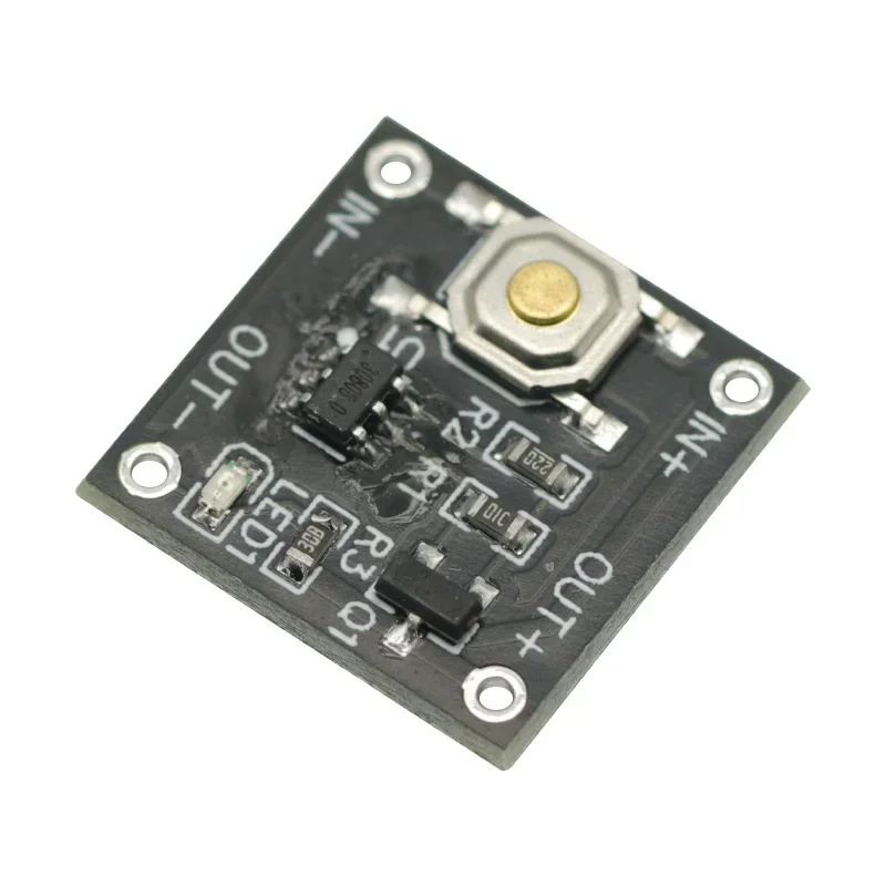 5pcs/1pc Single Bond Button Bistable Switch Module 2.2-5V 0.5uA Continuous Load 2A Low Power Micro One Key Switch YR-1006