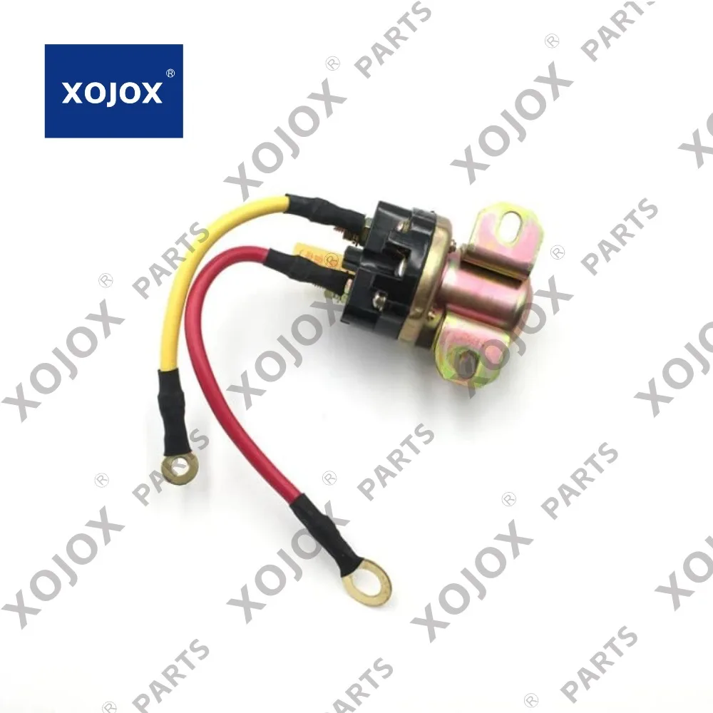 

XOJOX Compatible with Hitachi/X/Doosan Daewoo/CAT/Komatsu/Kobelco Start Motor Relay 24V 12V (12V)