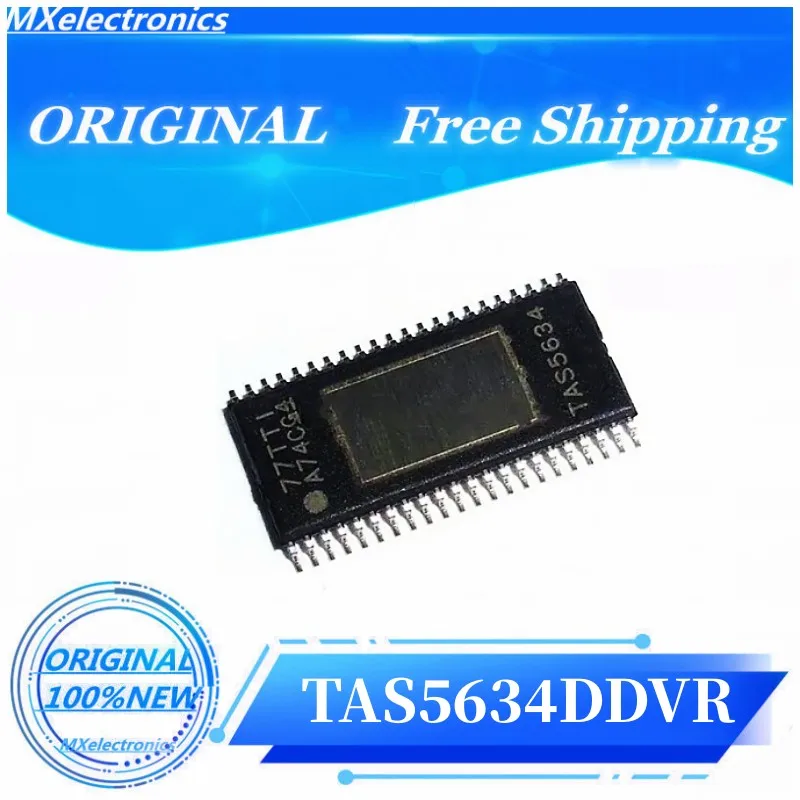 

Free Shipping 1-10PCS TAS5634DDVR TAS5634 HTSSOP-44 Linear chip audio amplifier Nwe Fine materials NEW100%ORIGINAL