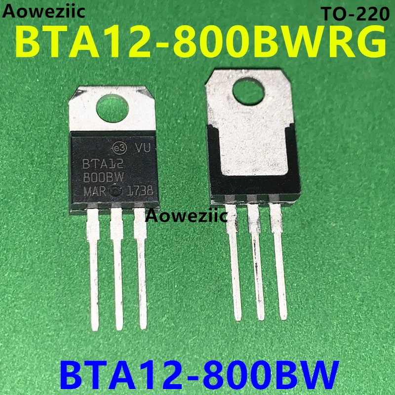 BTA12-800BWRG TO220 BTA12-800BW 12A800V Bidirectional Silicon Controlled Transistor