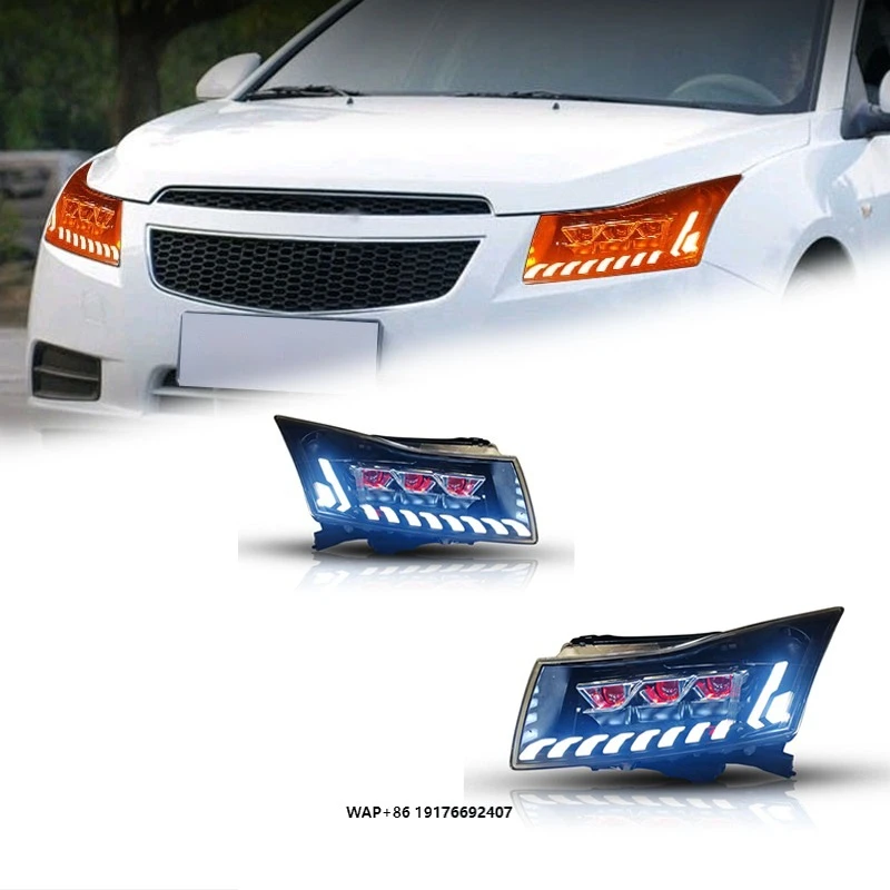 

FT Car Lights ForChevrolet Cruze Headlights 2009-2014 LED Projetor Headlamp Daytime Running Light Automotive Accessories