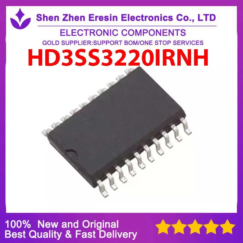 Free shipping   5PCS/LOT  HD3SS3220IRNH  QFN30    New and original