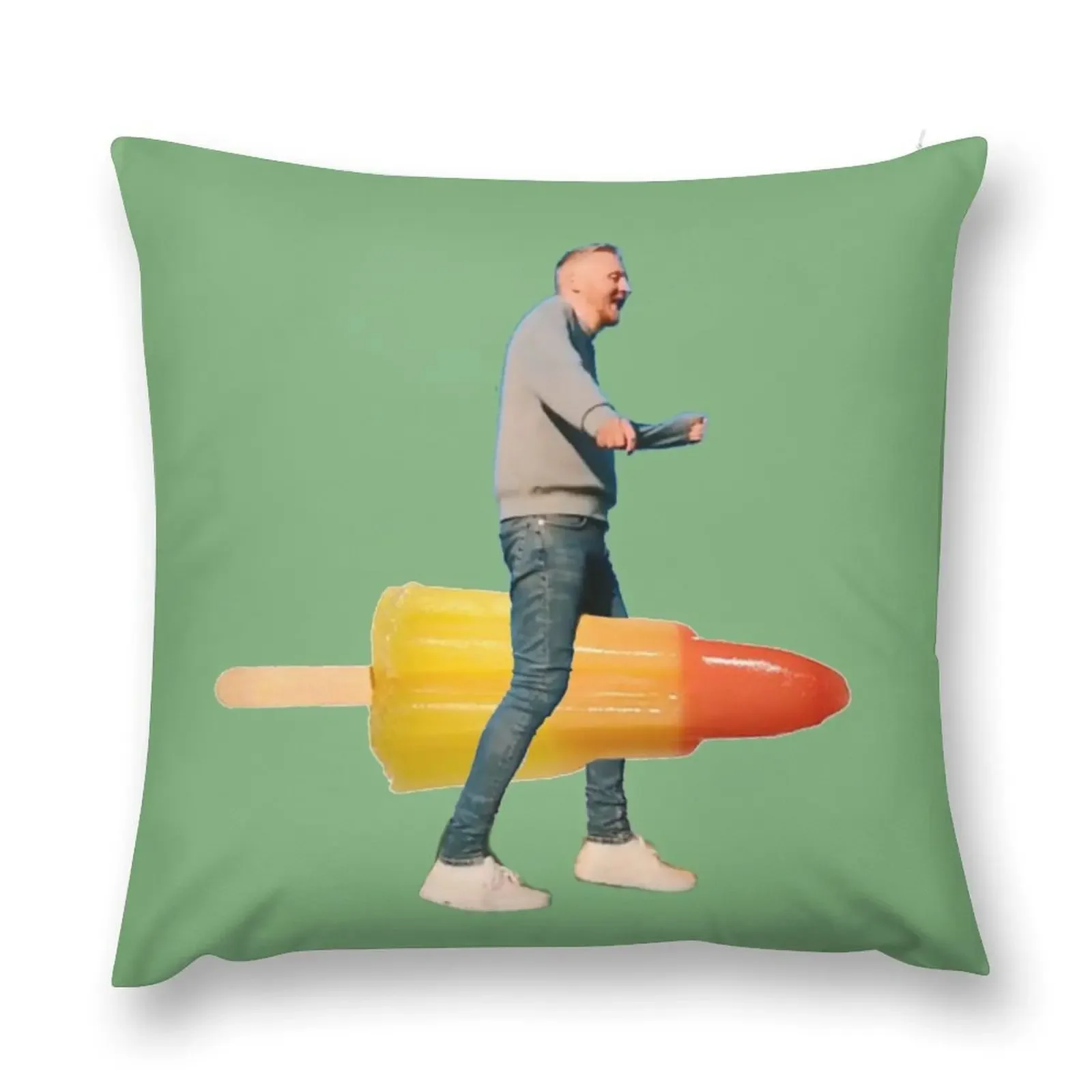 Paul Breach Rocket Lolly Throw Pillow ornamental pillows Luxury Pillow Case pillow