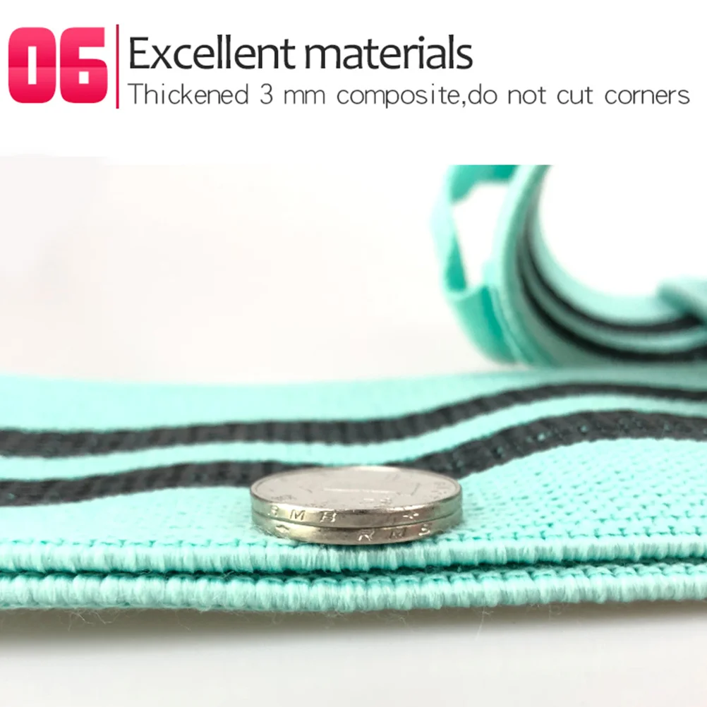 

Resistance Yoga Hip Training Band Adjustable Thickened Non-Slip Elastic Loop Medium Resistance Green Exercise Fitness Band