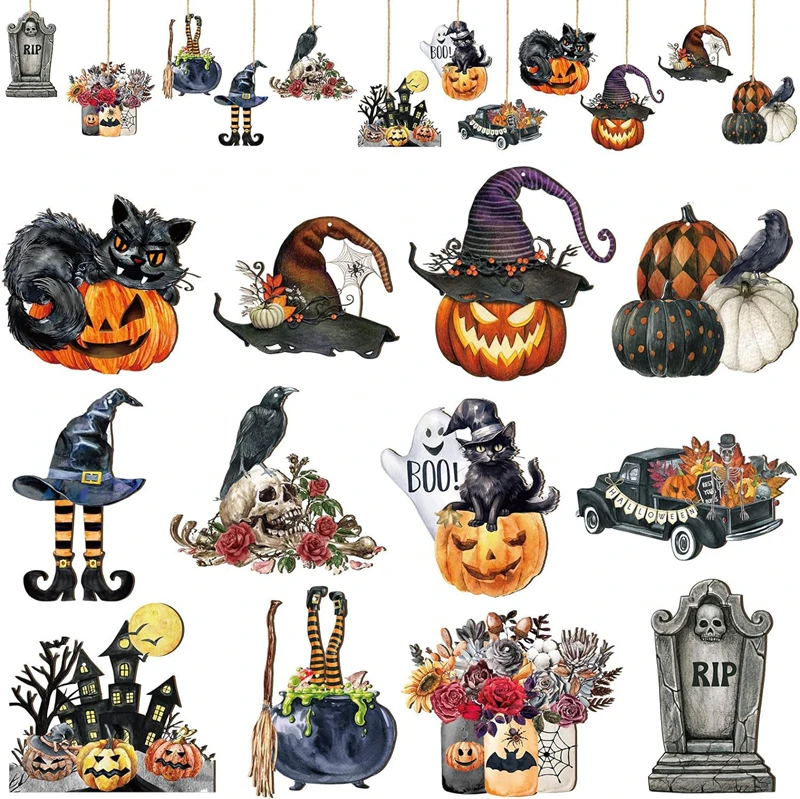 36Pcs Halloween Woo…