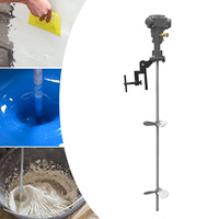 [50 Gallon Stainless Steel Pneumatic Putty Mixer] 50 Gallon Stainless Steel Pneumatic Putty Mixer Efficient Mixing SafeOperation