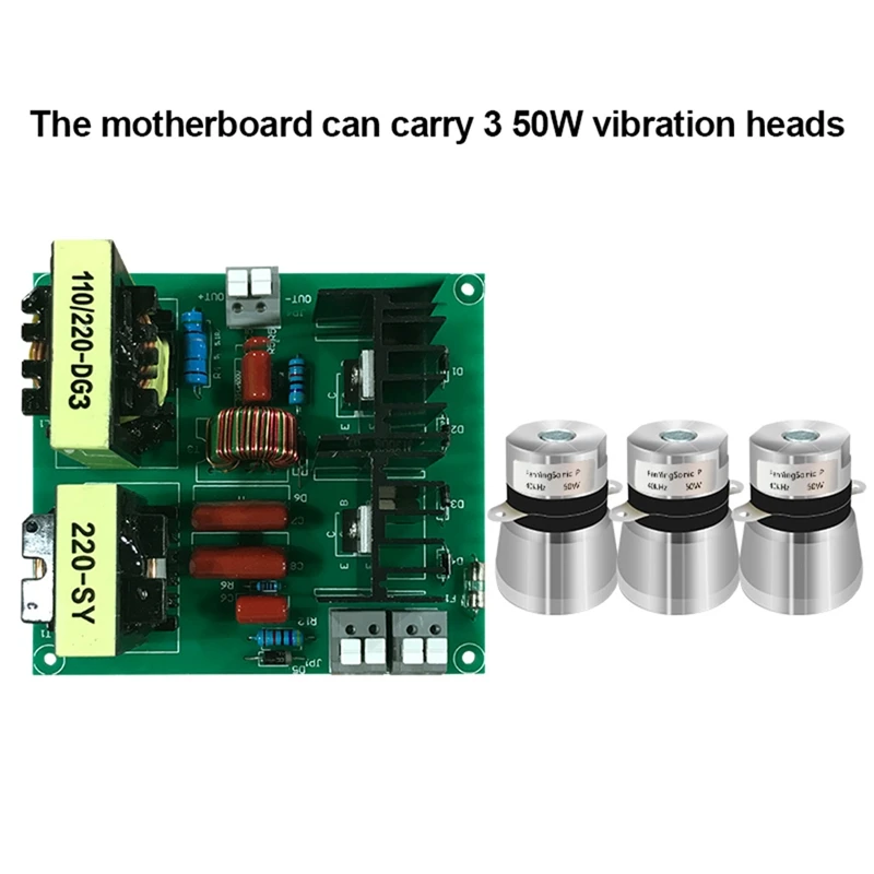 Carte mère de circuit imprimé pour lave-linge de voiture, nettoyeur à ultrasons, transducteur de générateur, support 40 tiens z, 150W