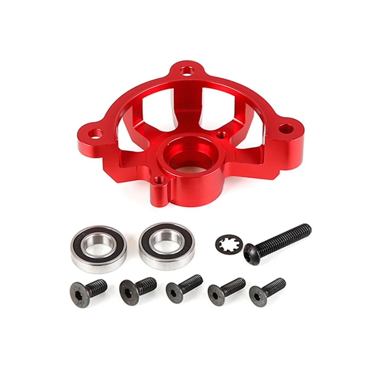 Support d'embrayage en métal pour voiture RC, trépied d'embrayage en métal CNC, pièces de jouets rouges, 1/5 BAHA KM eckan Baja 5B 5T 5Sc