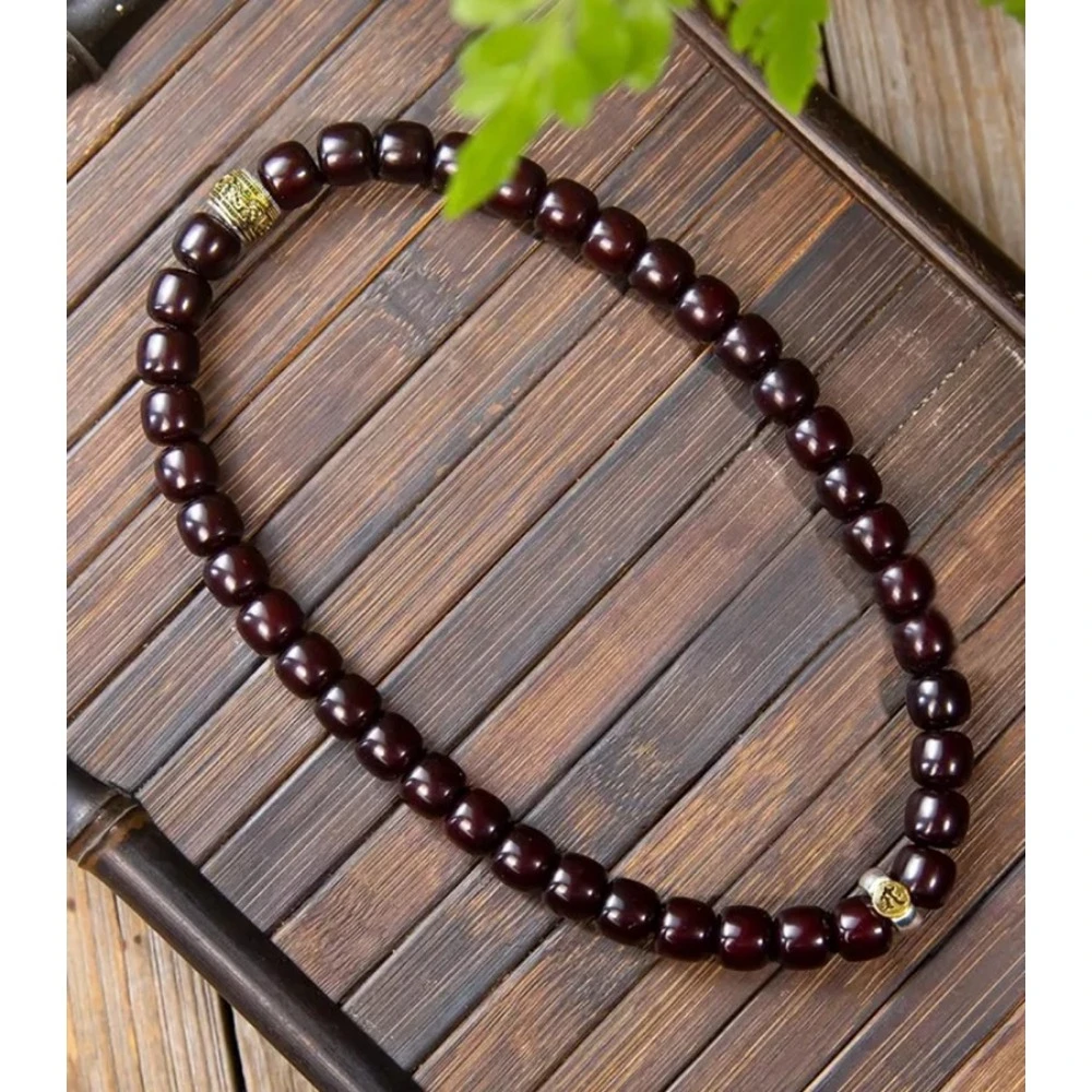 Cuerda de mano Bodhi de corazón suave natural, doce signos del zodiaco, doble círculo, ingredientes antiguos, semillas Bodhi, cuentas de Buda, oración