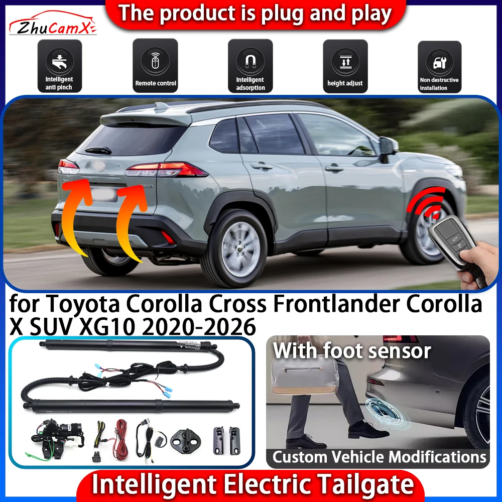 

Smart Powered Tailgate System for Toyota Corolla Cross Frontlander Corolla X SUV XG10 2020-2026 Automatic Intelligent Trunk Lift