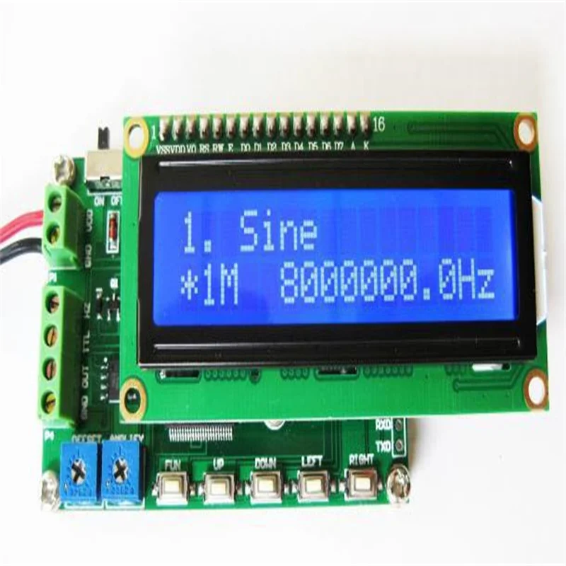 

Frequency Counter Function Generator, Source Signal, DDS, 8MHz, 60m, New Version