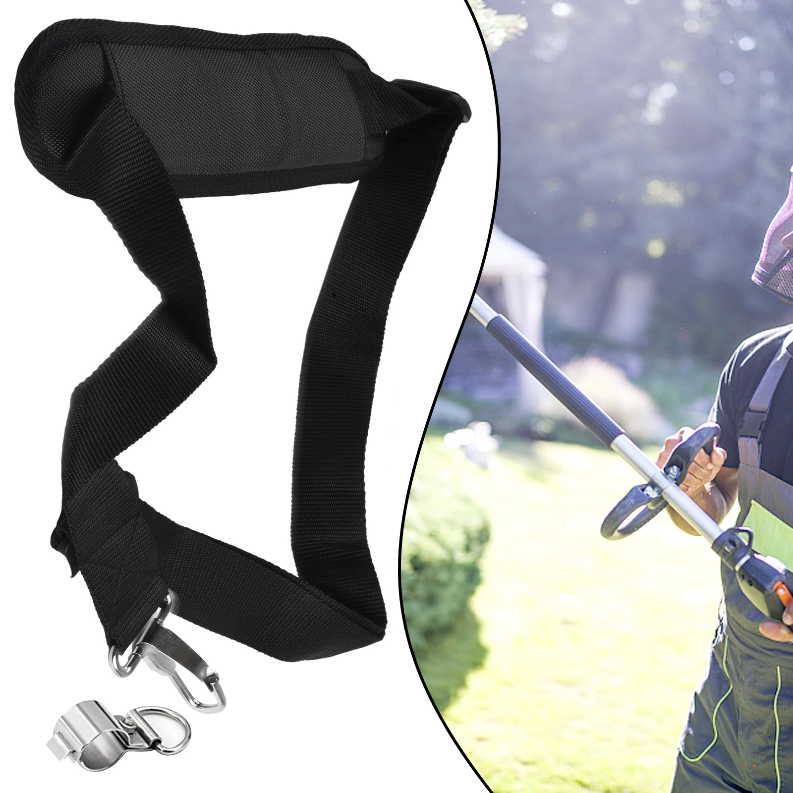 Strap Shoulder Strap Cutting Width 15 Inches LB5302 Multi Head System Or Other String Trimmer Replacement Non-woven Fabric