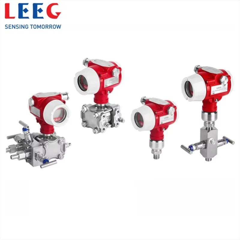 Pressure Transmitter 4-20mA Output Stainless Steel IP67 Rated High Accuracy 0.05% 1KPa-40MPa Range For Oil Gas ATEX/IECEx