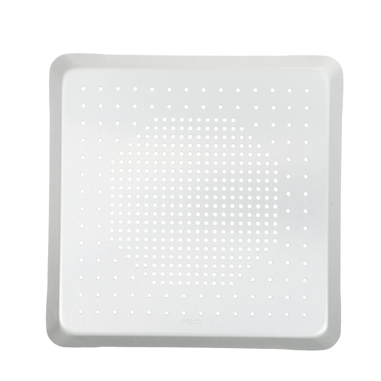 1pc Perforated Pizza Pan Square Aluminum Alloy Baking Tray Non-Stick Dishwasher Safe Ovenware For Cheese Pizza Bread Cake Home