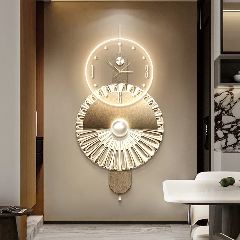 Nordic Wall Clock Living Room Office Living Room Art Wall Clock Aesthetic Bathroom Deko Wohnzimmer Reloj Pared Decorations