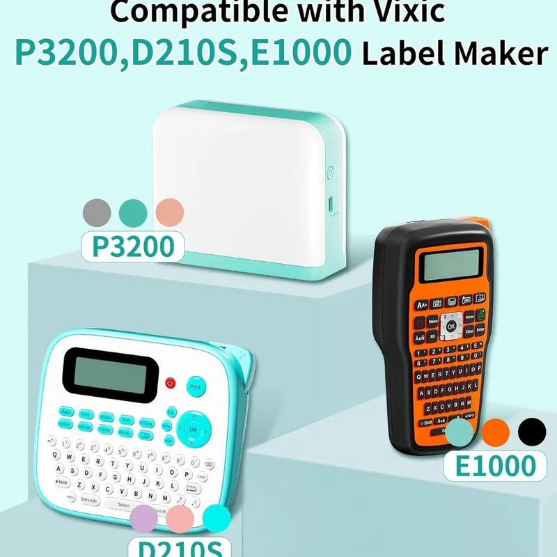 EnglishE1000PRO/P3200Label ribbon12mmPrinting paper, consumables, ribbon, printer labels