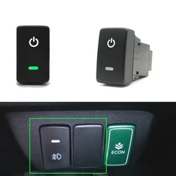 Car Radar Front Fog Lights Car Monitoring Steering Wheel Heating Switch Button for Honda Civic 12-14 CRV 07-16 Accord 08-13