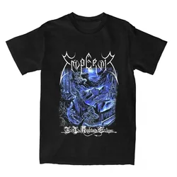 Black Metal Band Emperor Accessories T-Shirt for Men Women Song In The Nightside Eclipse 100% Cotton Tees O Neck All Seasons