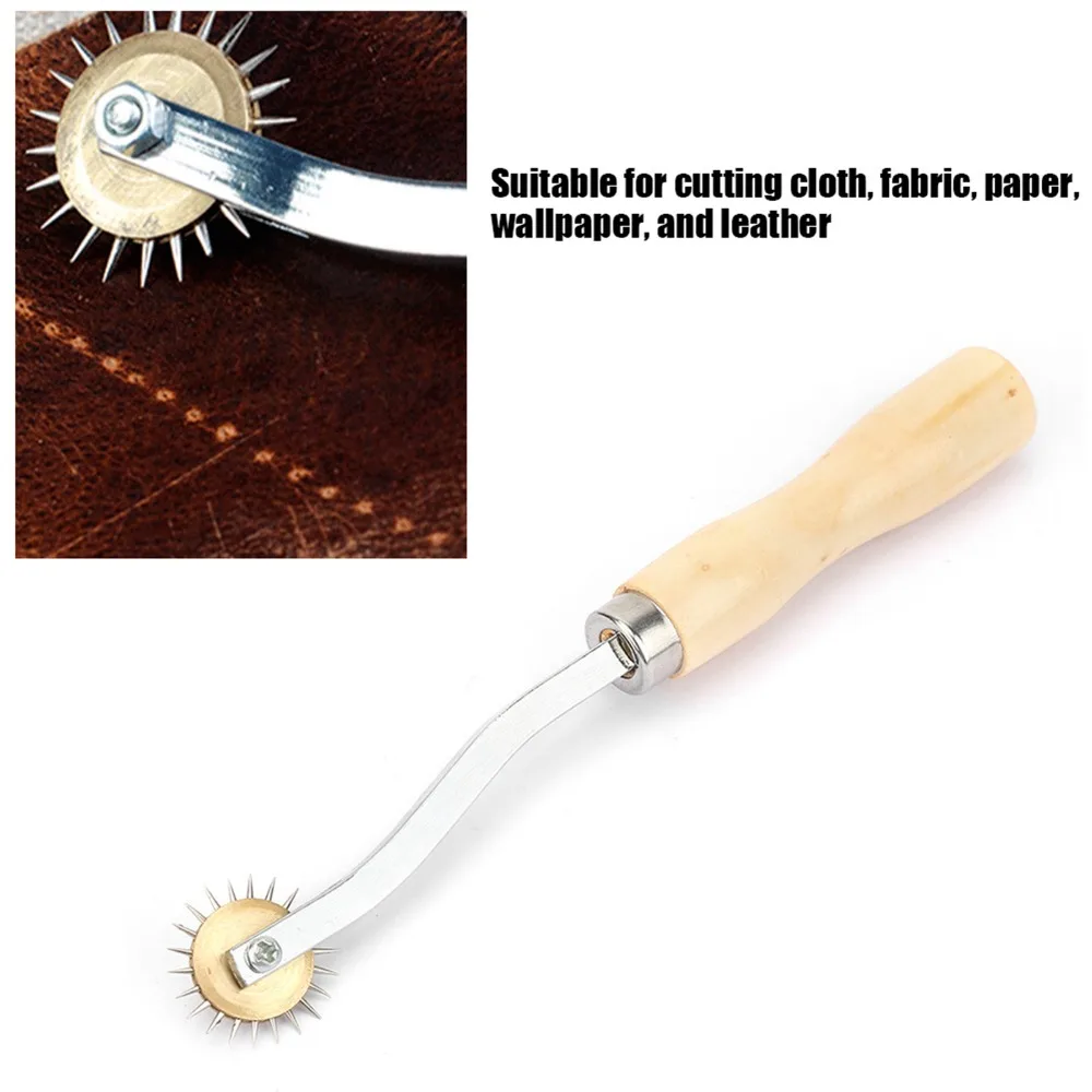 3Pcs Stainless Steel Tracing Wheel Tool Rotary Perforator Needle Point Stitch Marking Tool Sewing Roulette Tool