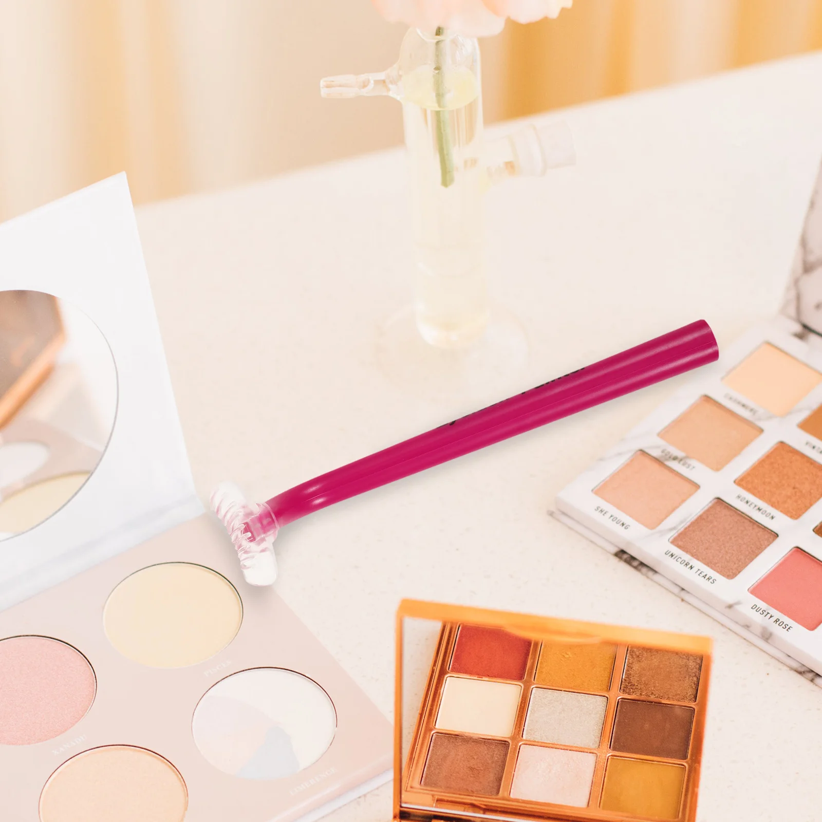 1 مجموعة رمش الاستنسل قابلة لإعادة الاستخدام دائم رمش ختم ماكياج أداة السفلى جلدة ختم العين ماكياج مساعد Stamps للنساء