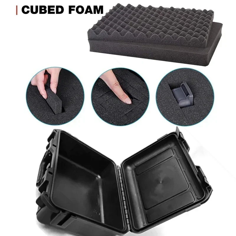 Toolbox Safety Instrument Tool Box Rigid suitcase Plastic Sealed Waterproof Toolbox Equipment Hard Case pelican case Suitcase