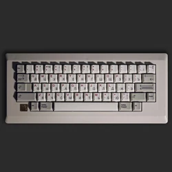 Keebox M0110 Retro Apple Keyboard Kit HHKB Layout QMK VIA Supports Bluetooth Customized Mechanical Keyboard Kit
