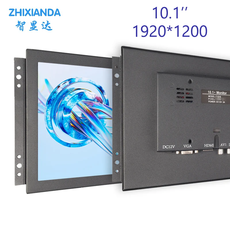 High Resolution FHD 1920x1200 10.1 Inch Open Frame Touch Screen Cheap LCD Monitor