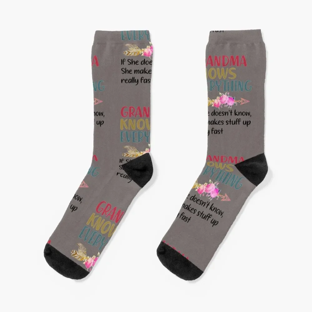 

If She doesn't know she makes stuff up really fast Socks crazy men cotton high quality cool Boy Child Socks Women's