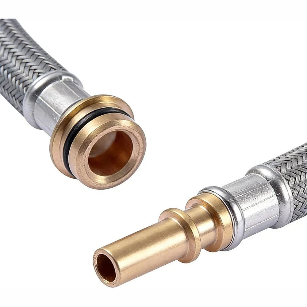 Replacement Pull Down Kitchen Faucet Hose 59 inch Length 150cm Nylon Core Brass Fittings for 88624000 and Similar Models