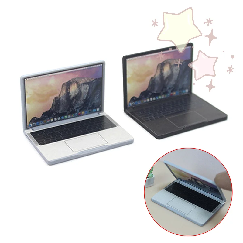 

1:12 весы, миниатюрный кукольный домик, имитация ноутбука, компьютера, сплав металла, поделки, кукольный дом, сделай сам, украшения, аксессуары