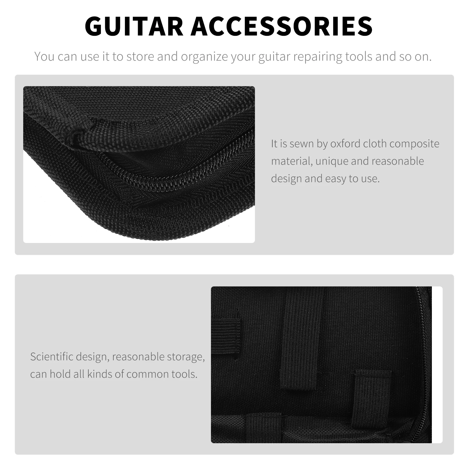 

Guitar Tool Oxford Cloth Storage Bag Durable Water Proof Guitar Accessories For Repair Oxford Cloth Storage Bag Maintenance