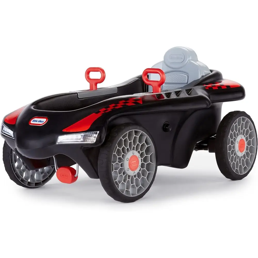 

Kid's Jett Car Racer, Adjustable Seat, Dual Handle Steering, Racing Control, Ages 3-10