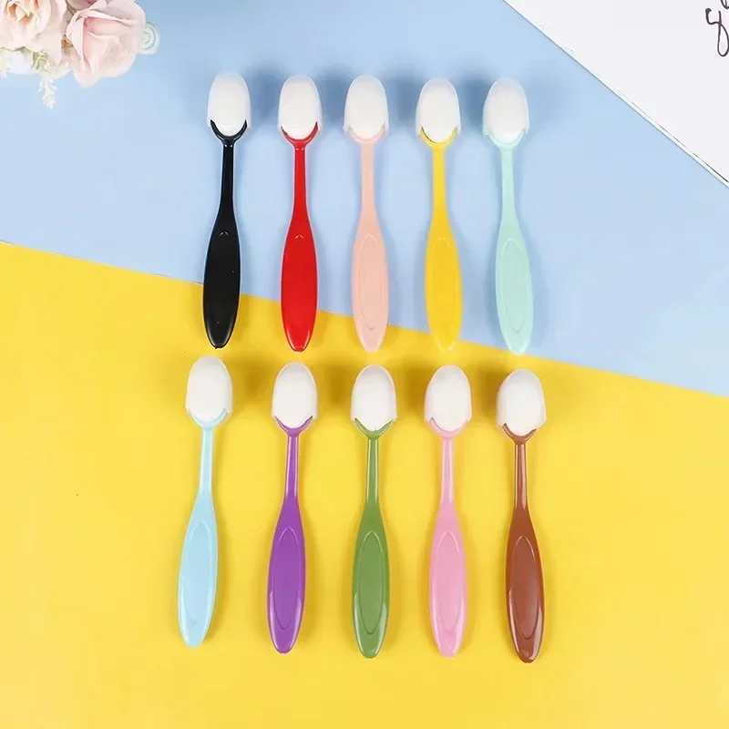 1pcs Colorful Ink Brush for Home DIY Scrapbooking Cards Making Smooth Blending Brushes Drawing Painting Flat Brushes Tools