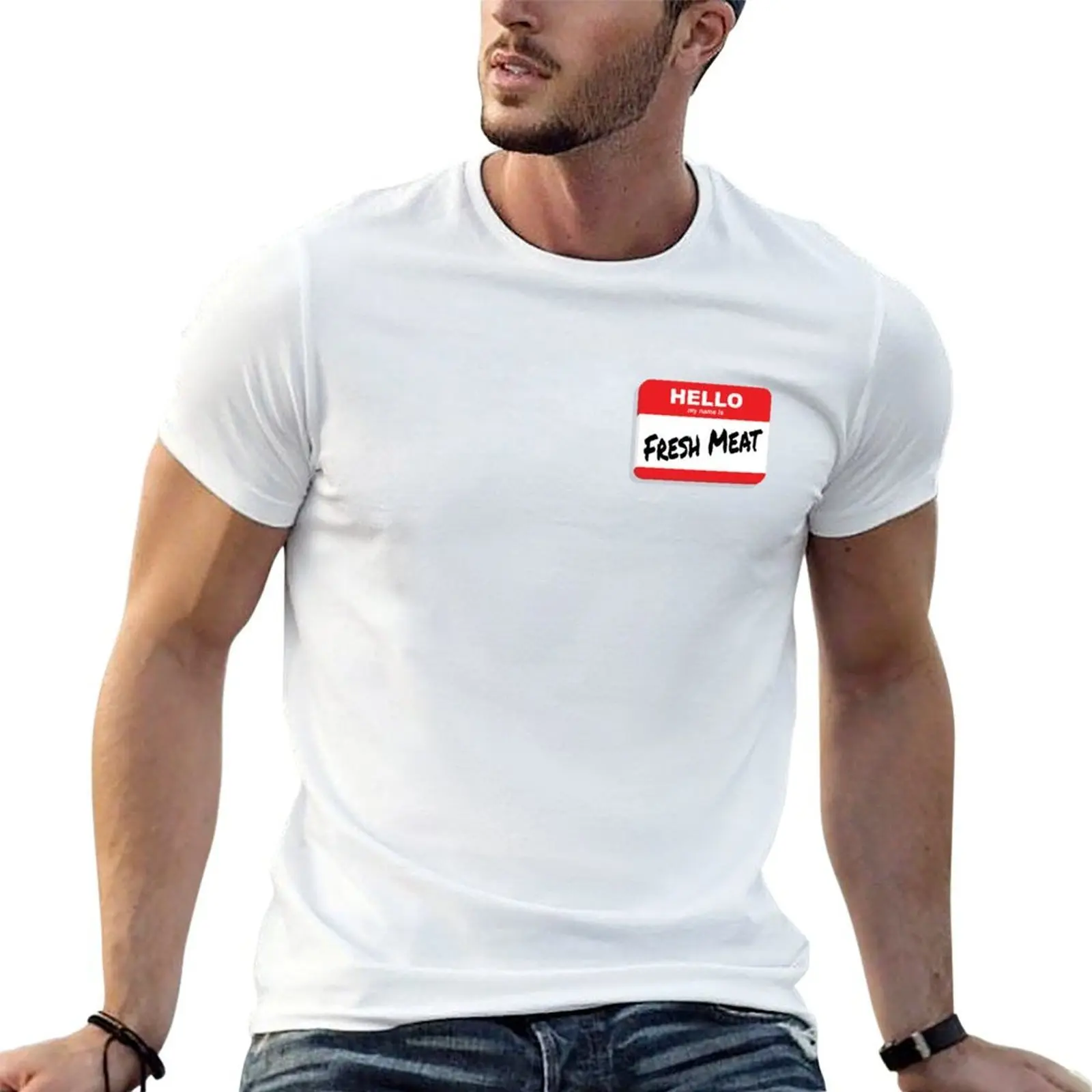 Fresh Meat T-Shirt Summer Sports Quick Dry T-Shirt