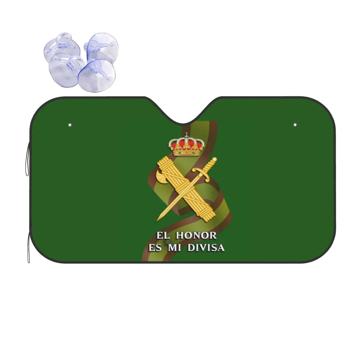 

Spanish Guard Civil Spain Flag Sunshade Windscreen Car Front Windshield Window Sun Visor Accessories Covers