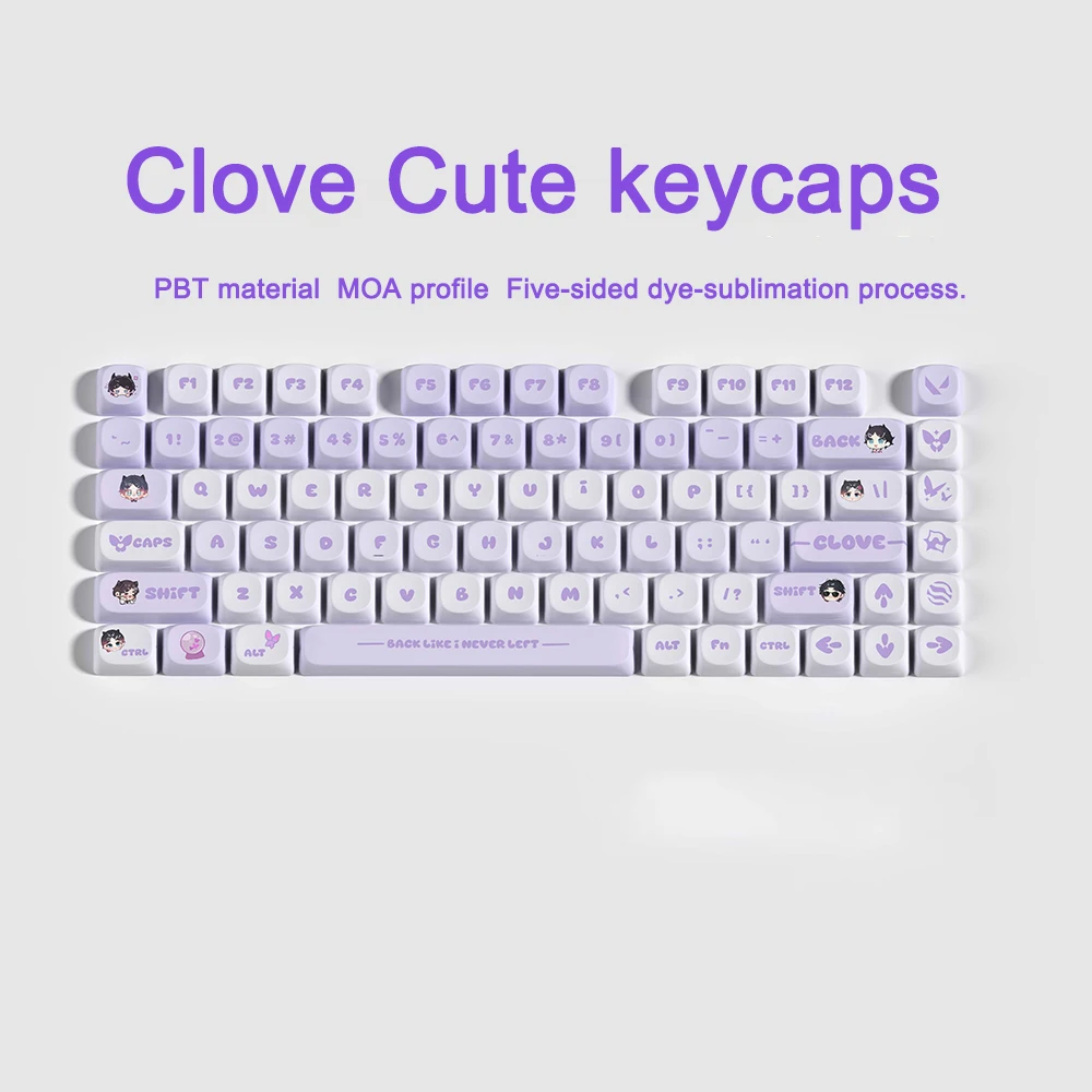أغطية مفاتيح VALORANT مخصصة PBT التسامي الحراري MOA أغطية مفاتيح لوحة مفاتيح ميكانيكية للكمبيوتر المحمول مفتاح ألعاب مكتب الألعاب