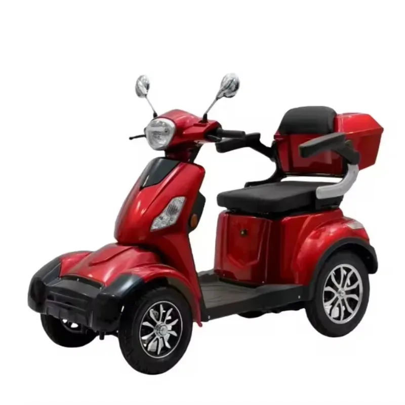 

China 4 Wheels 1000W 25km/h Good Capacity Poweul Mobility Electric Scooter Moped Electric for Adult