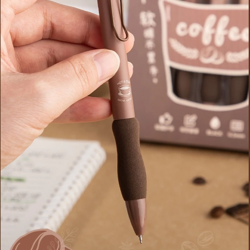 Ручка гелевая выдвижная, 0,5 мм, 5 шт.