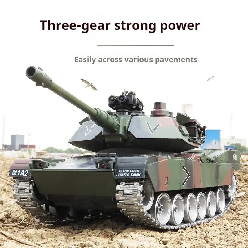 cool stuff:46cm super large rc tank model,remote control car,1:18 metal tracked launcher tanks,robot chassis,kid toys,funny gift