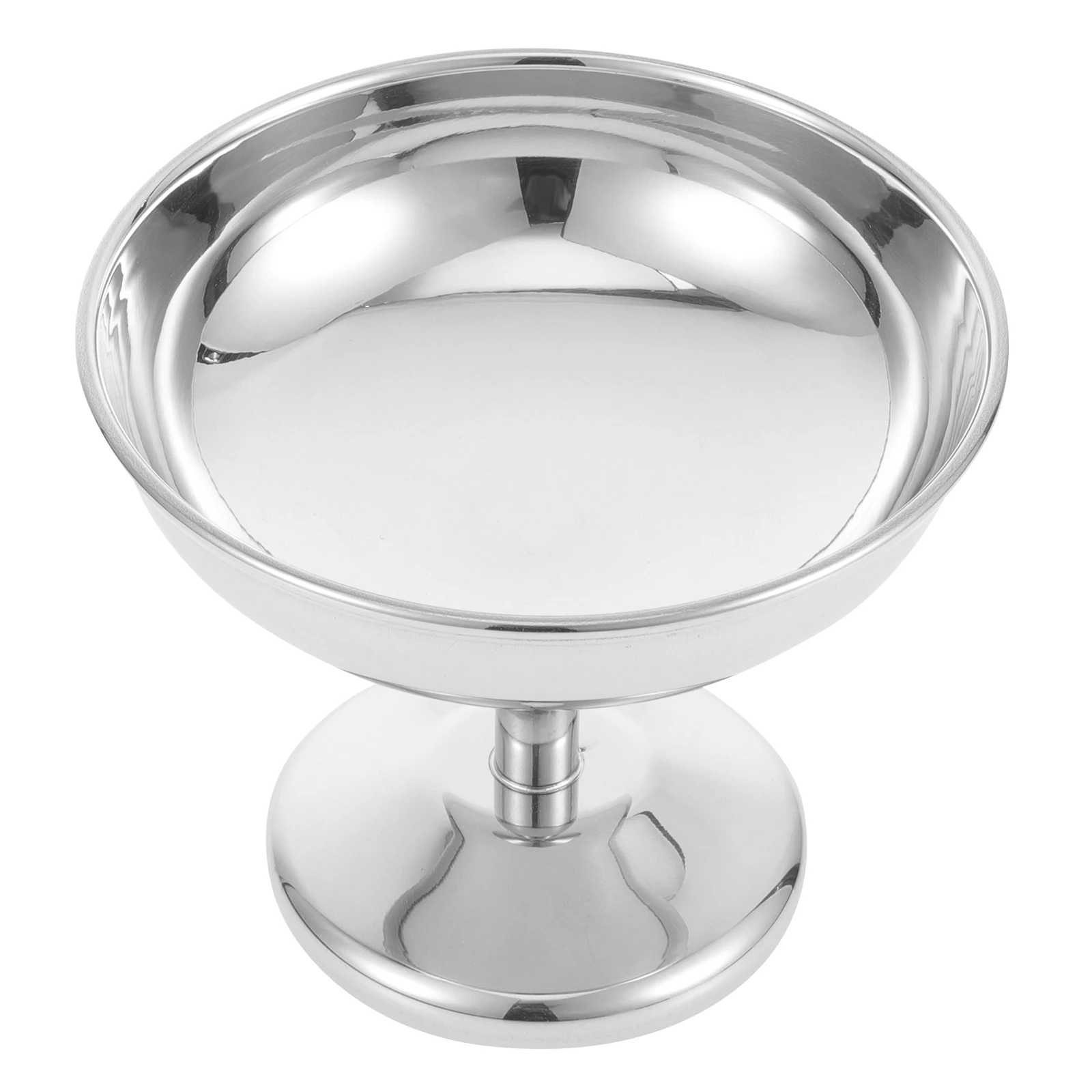 

Stainless Steel Dessert Bowl Strong Solid Scratch Rust Resistant Serving Ice Cream Yogurt Pudding Snack Cup Portable Lightweight