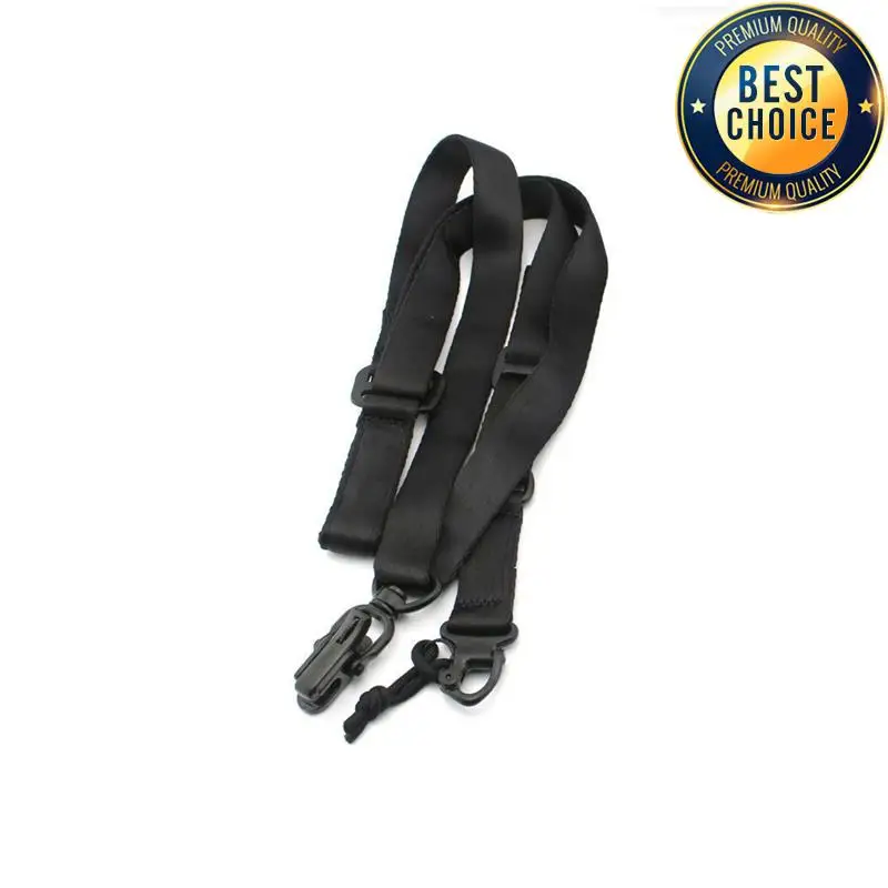 MS2 Tactics Mission Rifle Sling Adjustable Double Point Rope Safety Gun Strap CS Multifunction Lanyard Sling Strap