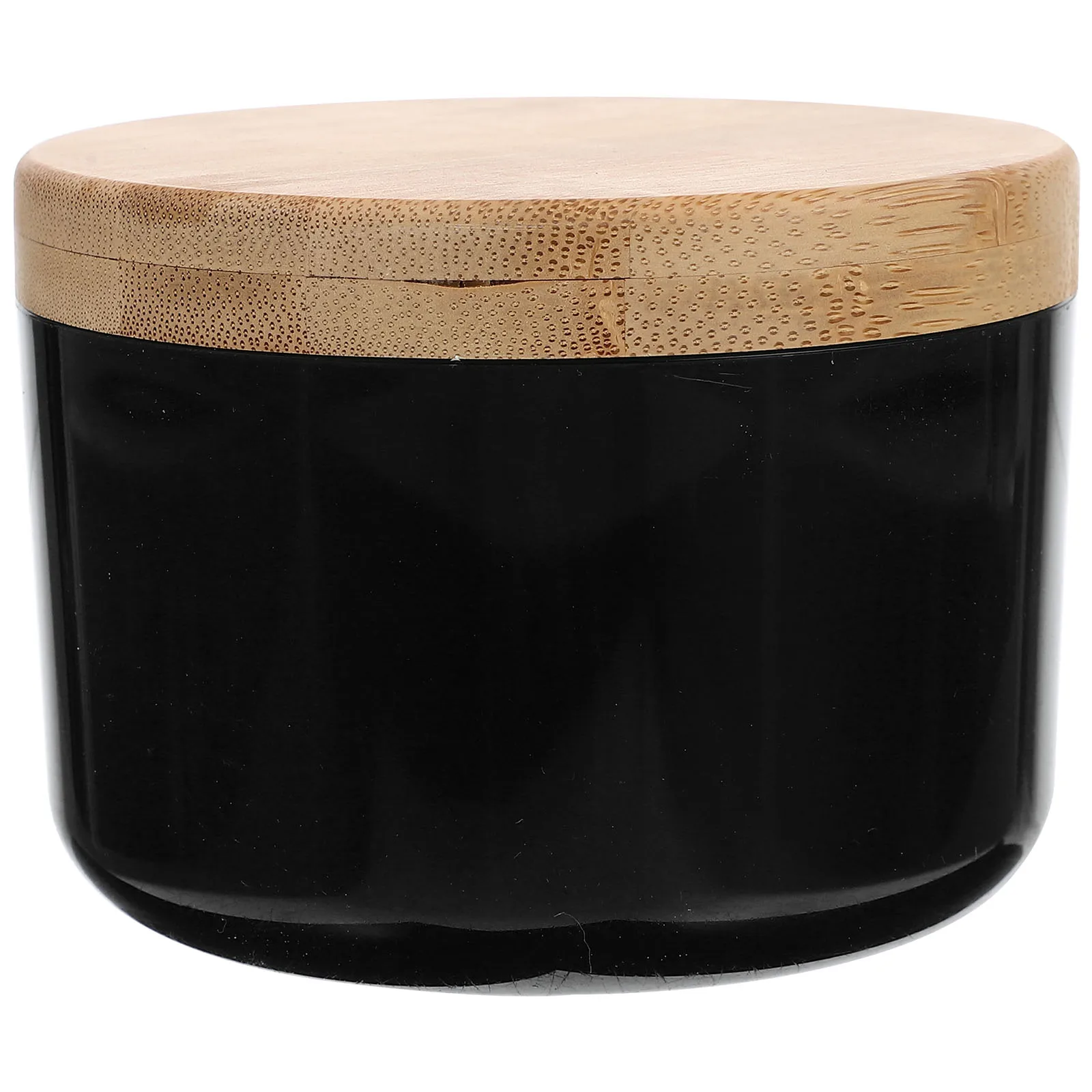

Bamboo Lid Ashtray Round Stainless Steel Plastic Large Capacity Desk Office Smoke Holder Table Anti Odor Home Decor
