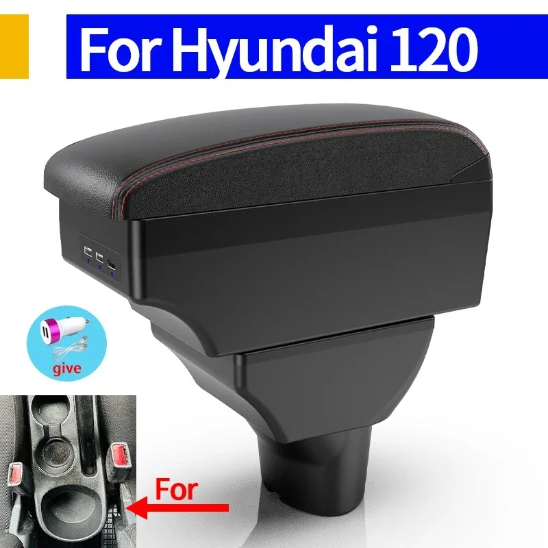 

For Hyundai I20 Armrest Box For Hyundai I20 Car Armrest Interior Parts details special Retrofit parts Storage Box Car Accessorie