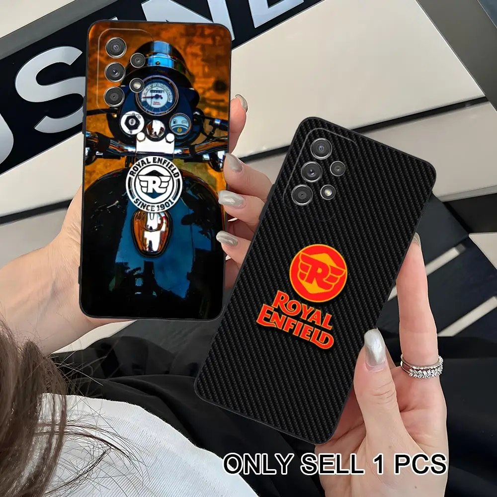 Motorcycle R-Royal Phone Case for Samsung Galaxy A26 25 24 23 22 21 17 16 15 14 13 12 11 5G Soft TPU Shockproof Cover