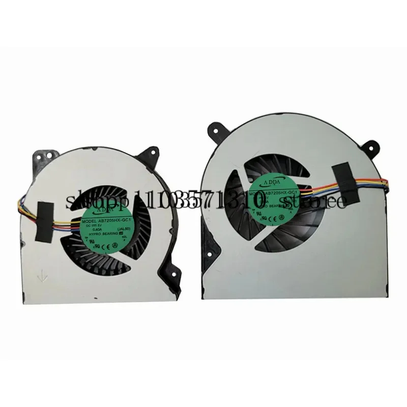 

Новый совместимый охлаждающий вентилятор для процессора и графического процессора для Asus ROG G750J G750JS G750JW G750JX BASA0815R2M DC5V JM